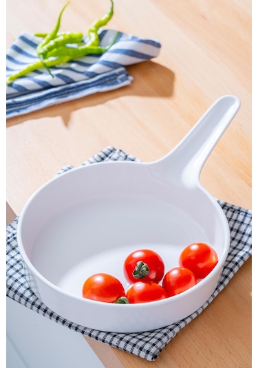 Bianco Perla Sunum Tava - 33 CM