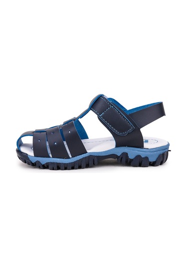 Kiko Kids Erkek Çocuk Sandalet Arz 2356 Lacivert