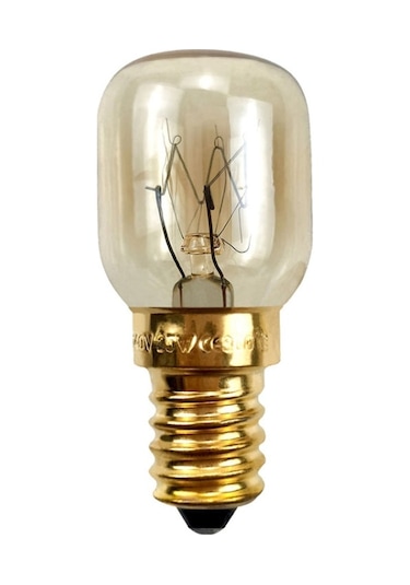 E14 Fırın Ampul For 25w Brass Lamp Head Beyaz
