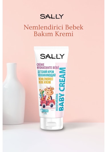 Sally Nemlendirici Bebek Bakım Kremi 75 ML