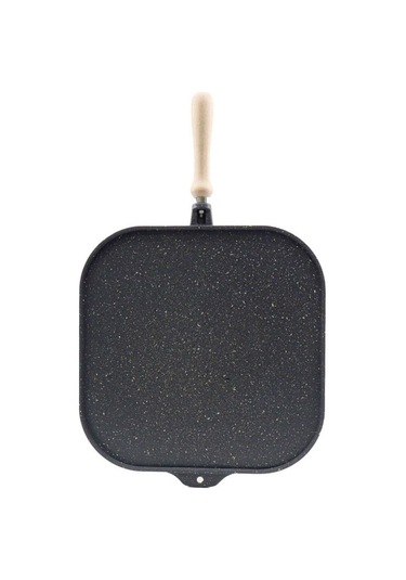 Eda Granit Grill Çift Taraflı Izgara Ve Gözleme Tavası 36 Cm.