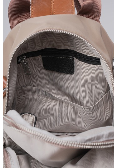 Ççs Kadın Sırt Çantası Ccs18025 Bej-vizon Bej-vizon Bej - Vizon