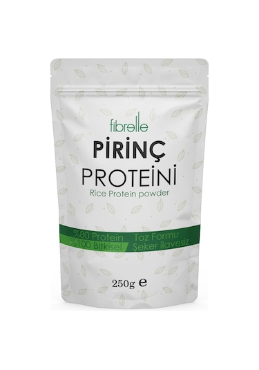 Pirinç Proteini Tozu 250 G // Yüksek Protein Oranı // %80 Protein