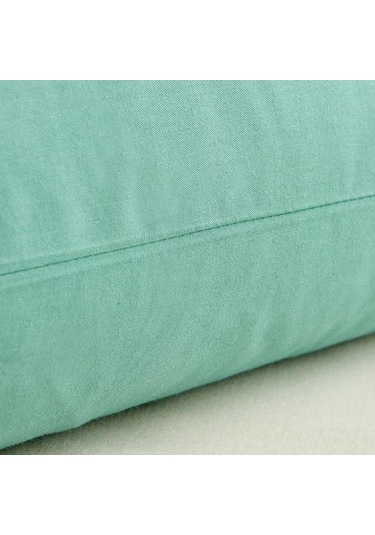 Maiyame Siyah Tek Kişilik Yastık Kılıfı 48x74 Cm - Ev Otel Kullanıma Uygun 40 Pamuk 13372 Dikişli Saçma Renksiz Çift Paket Diğer