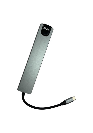 Inca Itpc-7 8'li Usb Tip-c Aliminyum Hub