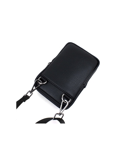 Erkek Çanta Omuz Askılı Çanta Postacı Erkek Omuz Çantası Siyah