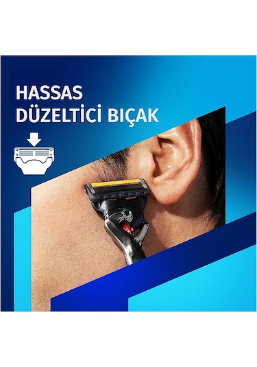 Gillette Fusion 5 Flexball Proglide Tıraş Makinesi + Yedek Tıraş Bıçağı 4'lü