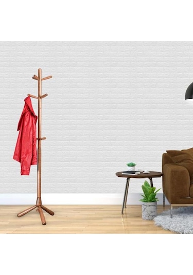 Just Home Viva Ayaklı Askılık - Ceviz - 173 Cm Ceviz