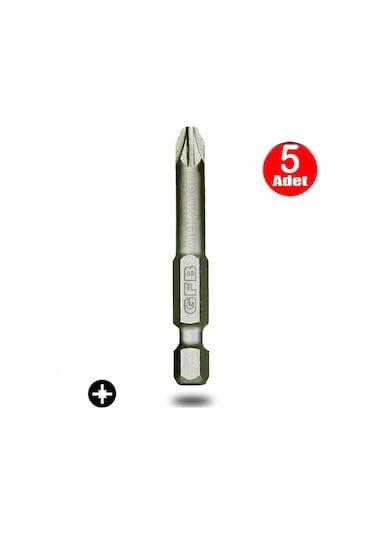 Aletçantam Gfb Bits Yıldız Uç Vidalama Matkap Ucu Pz3 X 50mm - 5 Adet