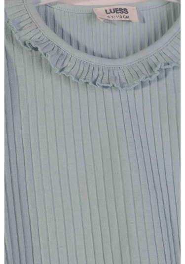 Kız Çocuk Fırfır Detaylı Fitilli Alt Üst Takım 3-4 Yaş 8-9 Yaş Yeşil Kız Çocuk Fırfır Detaylı Fitilli Alt Üst Takım 3-4 Yaş 8-9 Yaş Yeşil