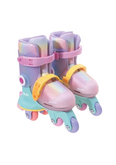 Rookie Ayarlanabilir Dönüşen Tekerlekli 2 In 1 Twisty Paten-