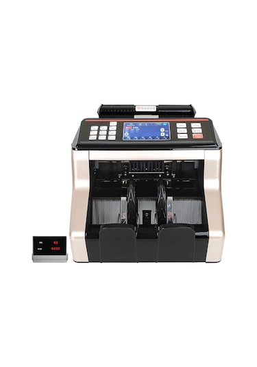 Baove GB8200G Karışık Para Sayma Makinesi - Sahte  Para Yakalama - TL, Euro, Usd + Müşteri Ekranı