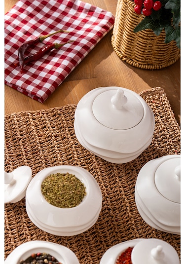 Emsan Roy 5'li Baharat Takımı Beyaz