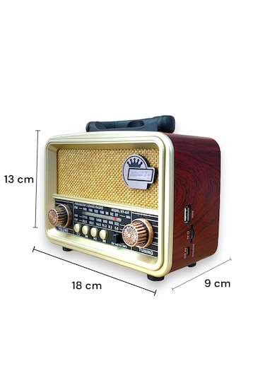 Royaltrend RT-801 Bluetooth Özellikli Nostalji Eskitme Radyo