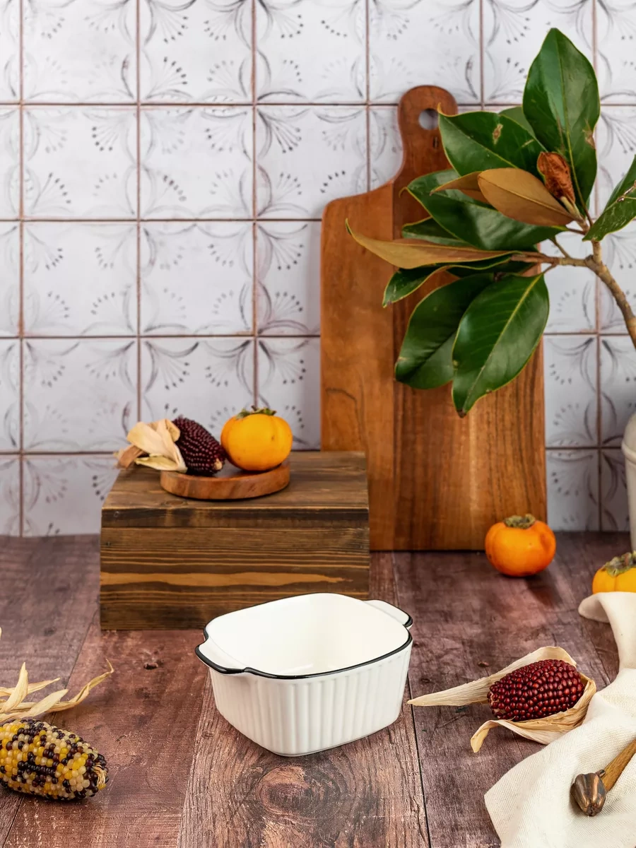 Korall Fırın Ve Servis Kabı Sugar 14.5cm /400ml 263449871 Beyaz