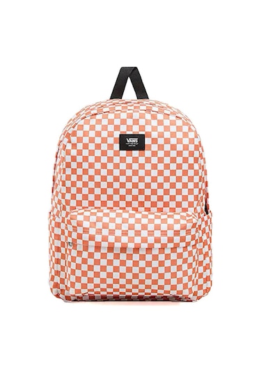 Vans Old Skool Check Backpack Unisex Turuncu Sırt Çantası Turuncu