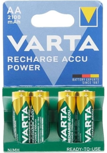 Varta 56706 2100 mAh AA Ni-MH Şarj Edilebilir Kalem Pil 2 x 2'li