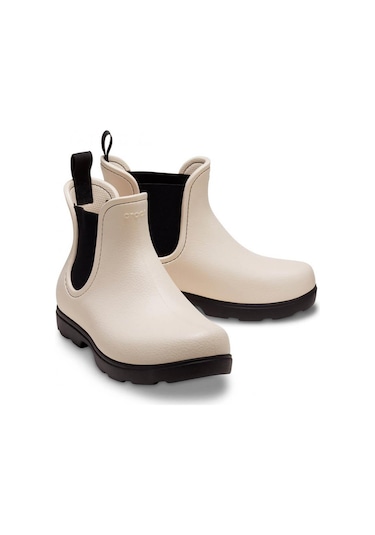 Corcs Crocs Dylan Chelsea Boot Kadın Yağmur Çizmesi - Bej