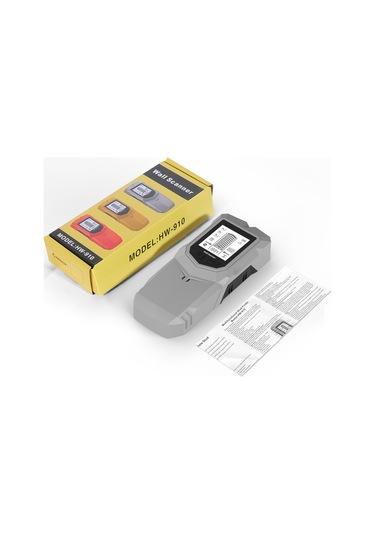 Aubyhe Gri Duvar Dedektörü: 6 Fonksiyonlu Metal, Tel, Beton Çelik Tespit Cihazı - Yüksek Hassasiyetli, Pil Hariç