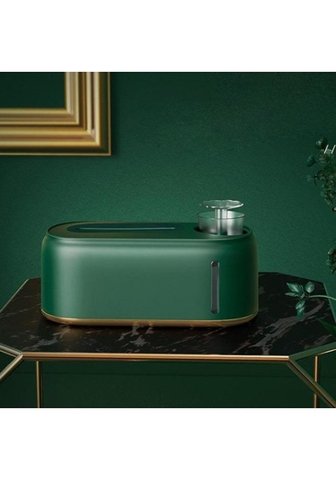 Pazly Yükseltme Yeşil Suntek Nemlendirici Mendil Kutusu Kapaklı Islak Dispenser Oq Yeşil