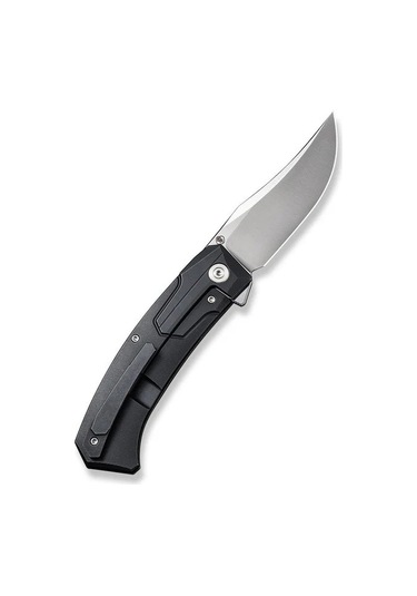 We Knife Shuddan Black Titanium Handle Satin Finished Cpm 20cv Blade Kamp Çakı Siyah