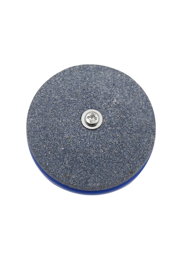 Skycity Makas Bıçağı Taslaştırıcı - 80 Zımpara, 6.35mm 1/4" Uç, Dayanıklı Metal Tasla, Kırmızı