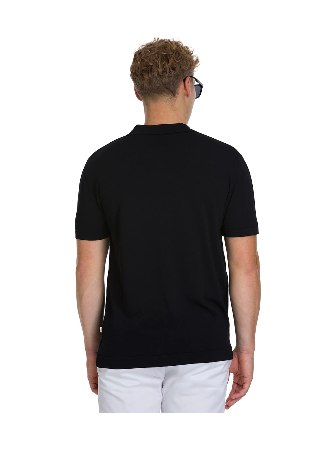 Hatemoğlu Siyah Regular Fit Polo Yaka Rayon Tişört 34640 347711