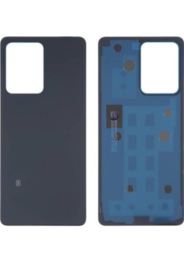 Teknonet Xiaomi Redmi Note 12 Pro 5g Uyumlu Batarya Kapağı - Siyah Siyah