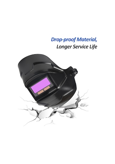 Singree Otomatik Kararan Güneş Enerjili Kaynak Maskesi - Başlıklı, Ark Kaynağı Ve Sıçramaya Dayanıklı