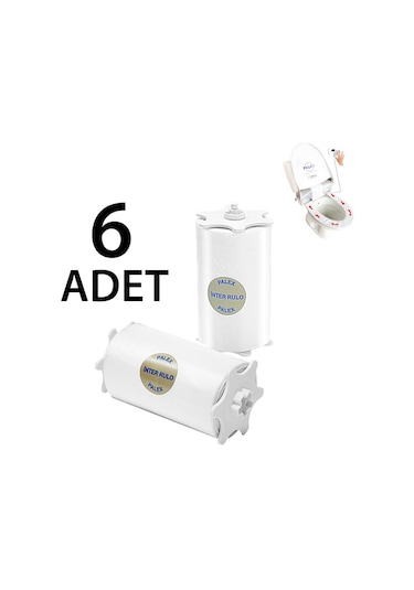 Palex Sensörlü Hijyenik Klozet Kapağı Yedek Rulosu 6x90 Kullanım