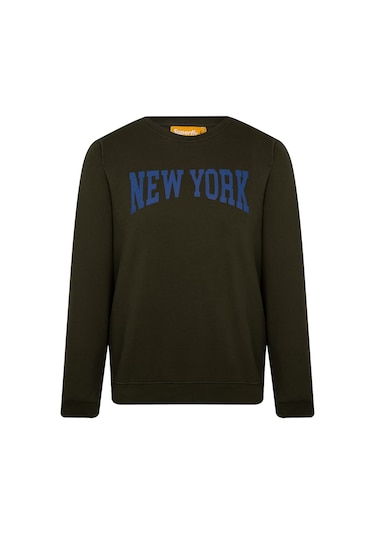 Superfly MEN SWEAT-6 Haki Erkek Sweatshirt Haki