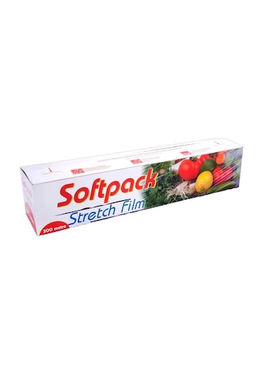 Softpack Kutulu Streç Film 45 300 M 8 Mikron