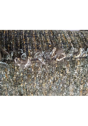 Tavşan Tüyü El Dokuma Çift Kişilik Yatak Örtüsü 280x260 -yeşil Yeşil