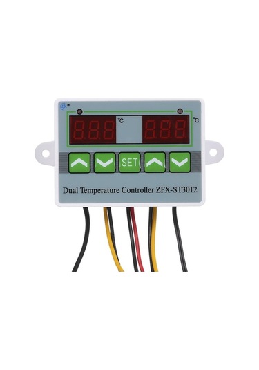 Novahub Mikrobilgisayar Akıllı Dijital Sıcaklık Kontrol Cihazı Zfx-st3012 24v/240w Termostat Anahtarı