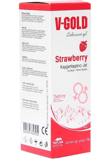 Kayganlaştırıcı Jel Çilekli 75 Ml