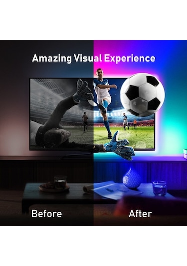 Besthome1 Bluetooth İle Kontrollü Rgb Led Işık Zinciri - 5m 33 Işık, Usb Beslemeli, 16 Milyon Renk, Ev Dekorasyonu, Noel Pencer Diğer