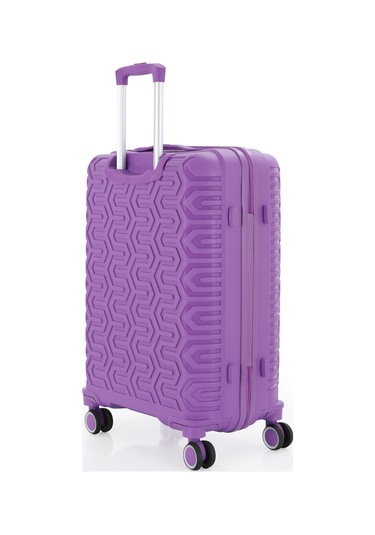 Mçs Üçlü Polipropilen Valiz Seti V377 S23sy1000058-set 00014 Mor