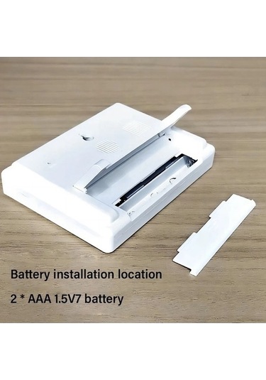 Moly Türkçe Xiaoguang Wifi Kablosuz Termometre Higrometre Kapalı/açık White Dijital Sıcaklık Nem Ölçer Ev Ve Çocuk İçin Uygun