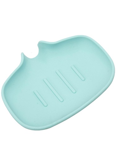 Suntek Sabunluk Tutucu Organizatör Kaymaz Sünger Raf Yeşil Yeşil Diğer