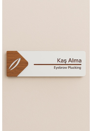 Kaş Alma Ofis Oda Kapı İsimliği Yönlendirme Tabelası Levhası Kişiselleştirilebilir