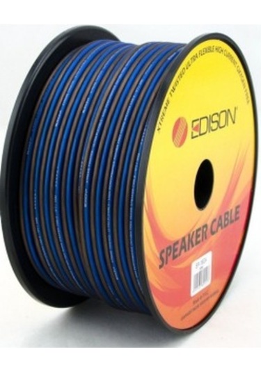 Edison Pro-12ga 12ga Bakır Hoparlör Kablosu 50mt