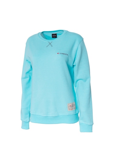 Cresta Outdoor Spor Bisiklet Yaka Kadın Sweatshirt