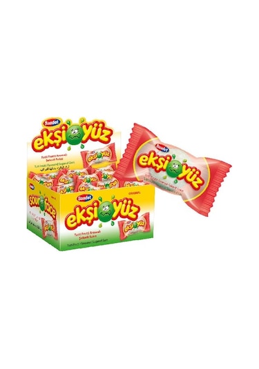 Saadet Ekşiyüz Tutti Frutti Aromalı Şekerli Sakız 100 Adet