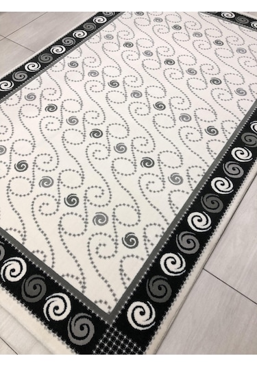 Saray Halı Sembol 11831 As 150X230 Gri Beyaz 4 M2 Halı !