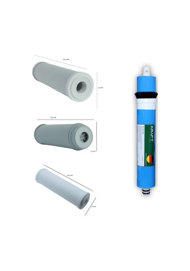 7 Aşama Açık Kasa Su Arıtma Filtresi - Kaliteli Set