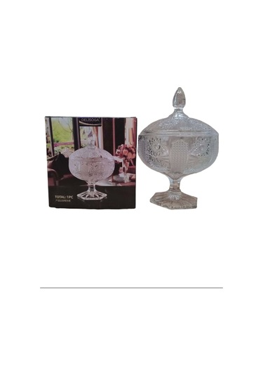 Cam Draje Şekerlik Ayaklı Royaleks-pak-410 Renkli