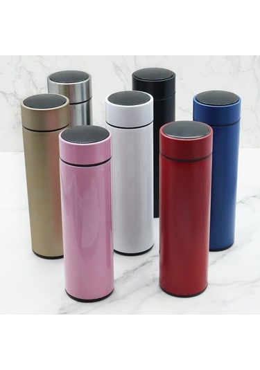 River World Termos Dijital Sıcaklık Göstergeli Renkli