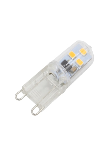 Konesam G9 Led Ampul 1w 2835 Smd 6led 360 Aydınlatma 220v Halojen Yerine Sıcak Beyaz Enerji Tasarruflu Işık Kaynağı Sıcak Beyaz