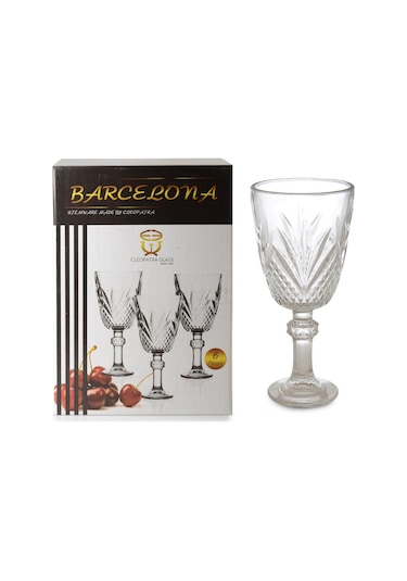 Barcelone 6'lı Ayaklı Bardak Royaleks-70114