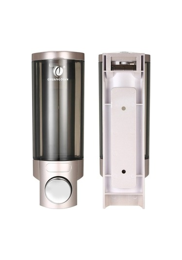 Tongxida Bosphorusboutique Yıkama Ve Tuvalet Tutucu Tek Sıvısı Şişe Şampuan, El Duvara Duş Dağıtıcı Chuangdíán 300ml Zc Şampa Şampanya Altın